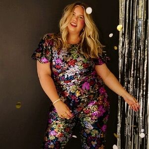 Showstopper Sequin Jumpsuit 2x